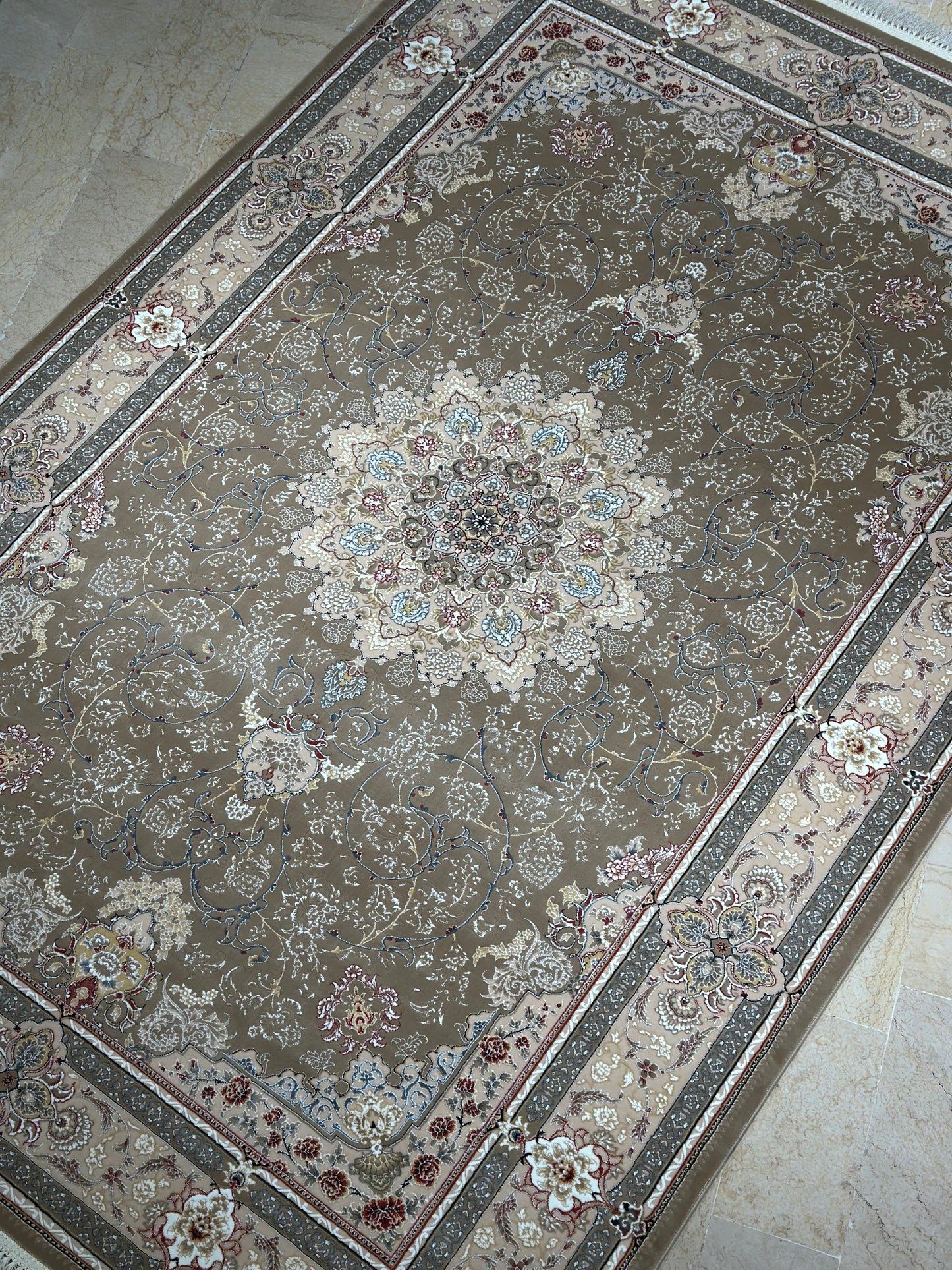 Timeless Persian Heritage Carpet - in Blue or Beige